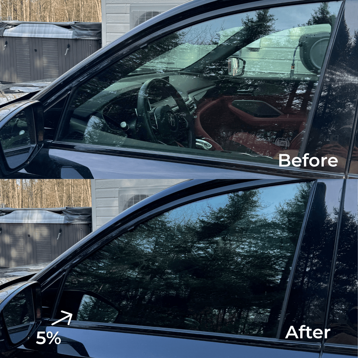 FlexiTint™ Custom-Fit Removable Window Tint