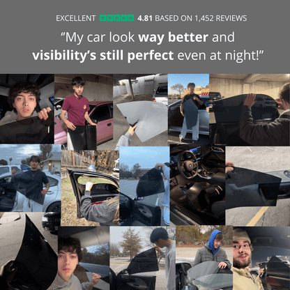 FlexiTint™ Custom-Fit Removable Window Tint