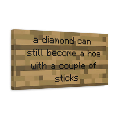 Diamond hoe